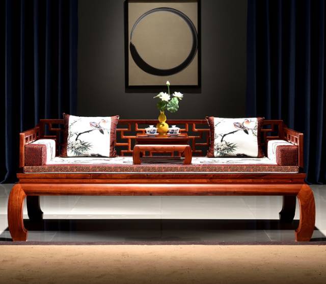 罗汉床还能这样搭啊,漂亮死了!