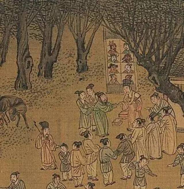 古代卖货郎,古代店铺,古代门窗_大山谷图库
