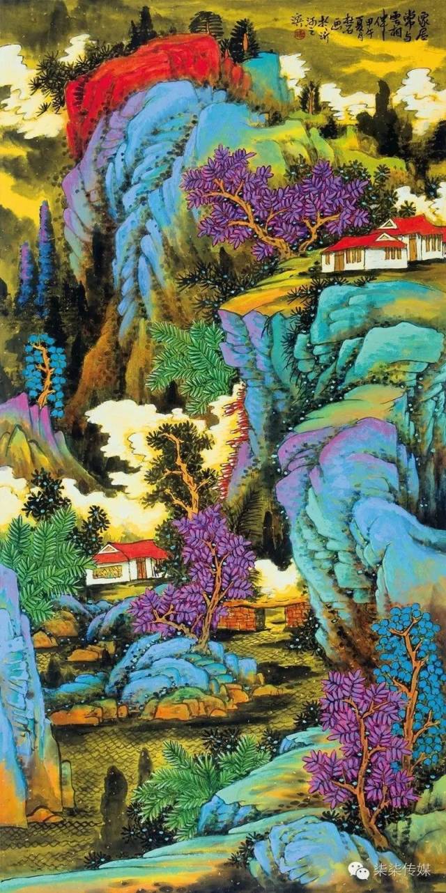 承古开今 质朴天然||著名画家杜石作品赏析