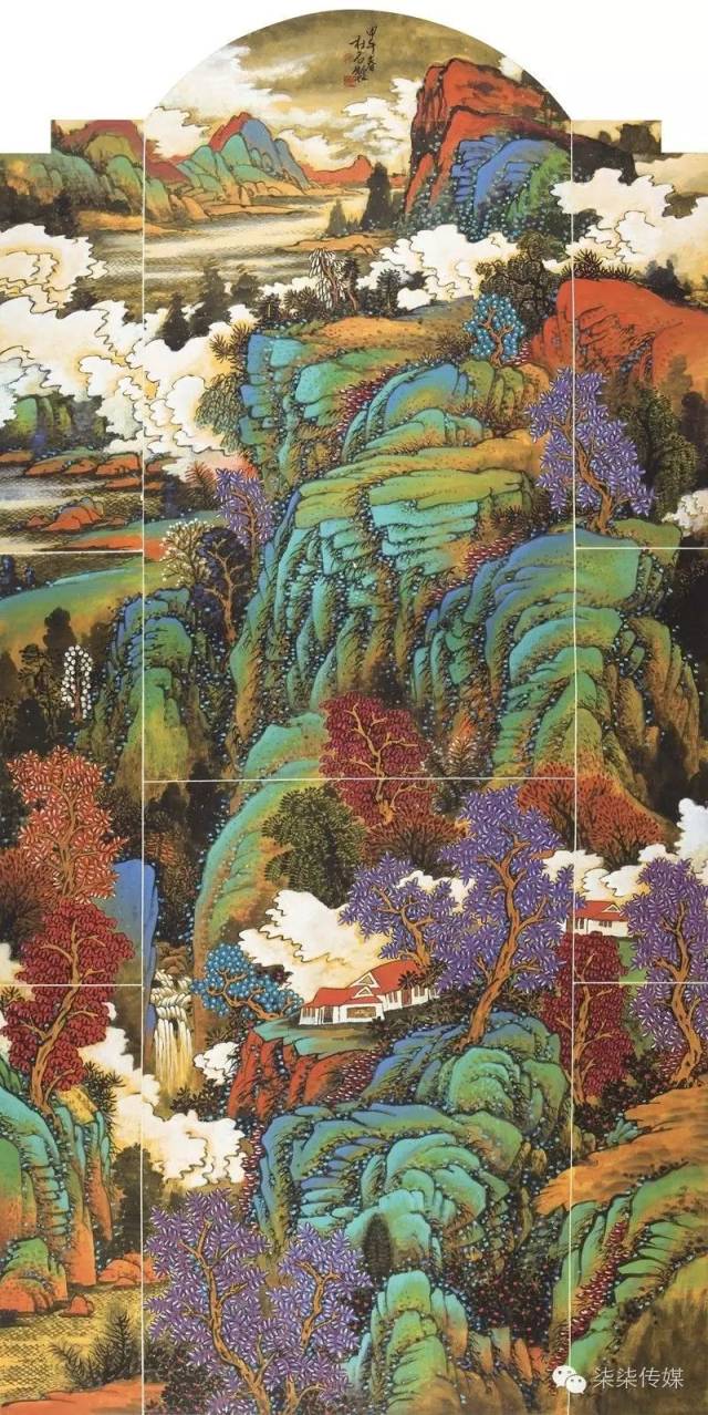 承古开今 质朴天然||著名画家杜石作品赏析