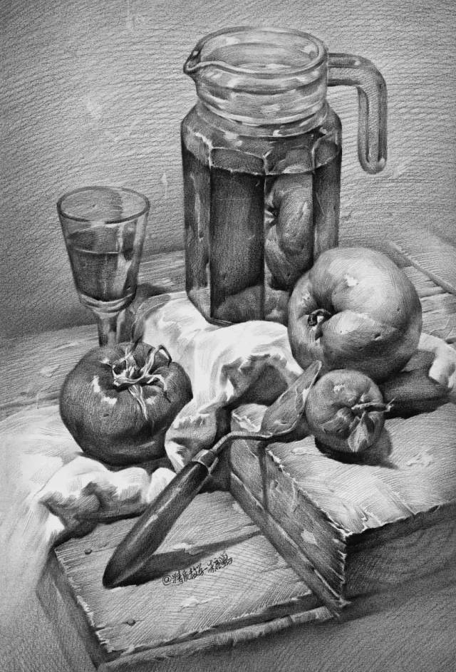 美术】如何画好素描静物？这4种构图法必须掌握！_搜狐网