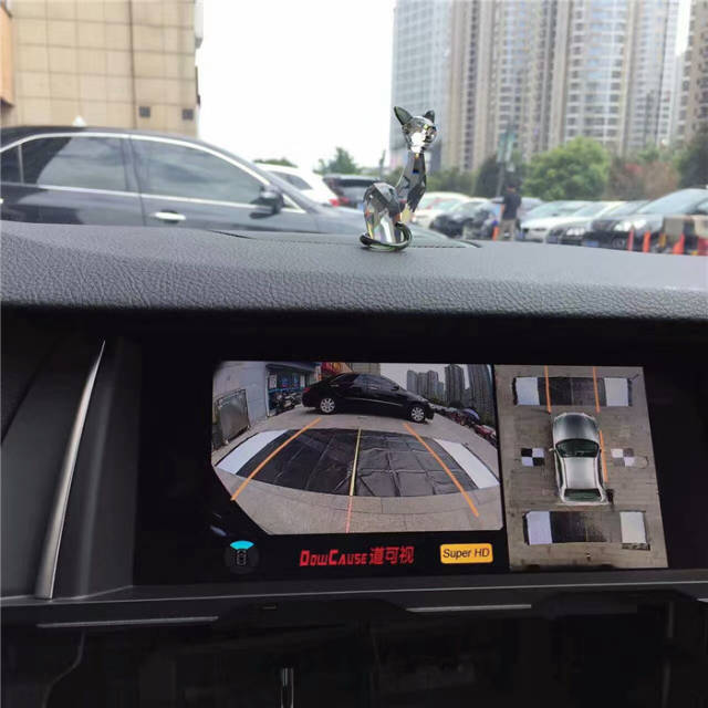 寶馬5系加裝道可視360°全景行車輔助系統