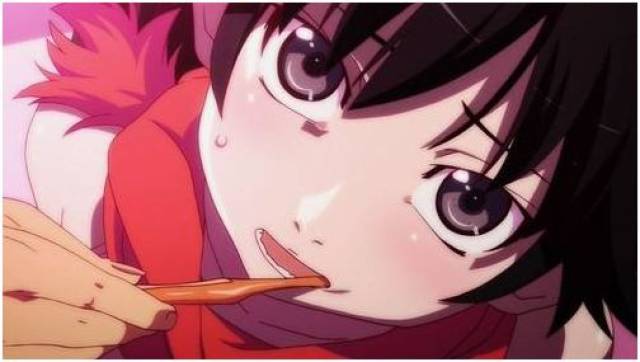 毫不手软嗯哼(最著名的是伪物语第8话刷牙play什么的才不会告诉你们)