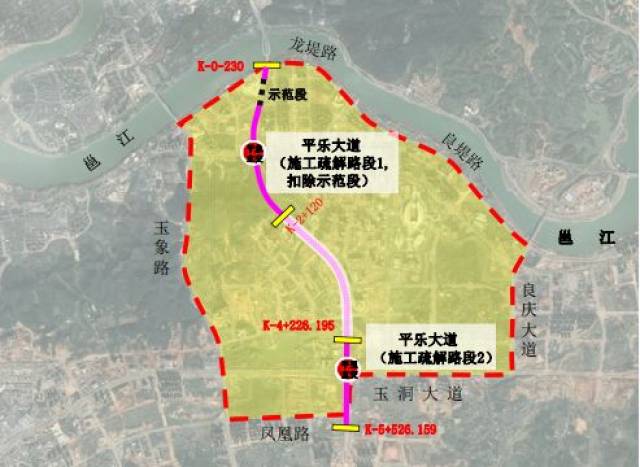 南宁这条道路开始"整容",意欲"艳压"民族大道!