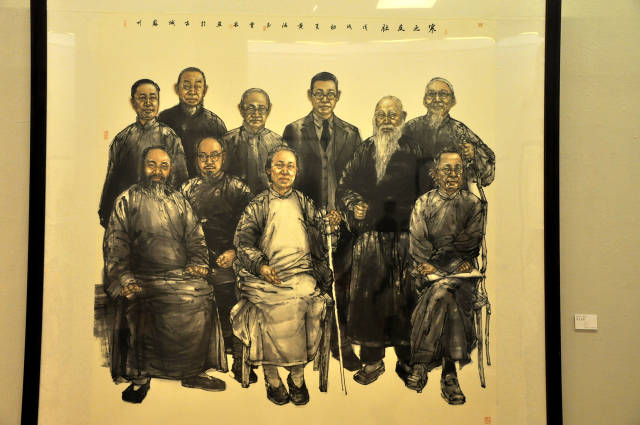 何香凝先生各个时期的活动风貌和重要时期取材的绘画作品