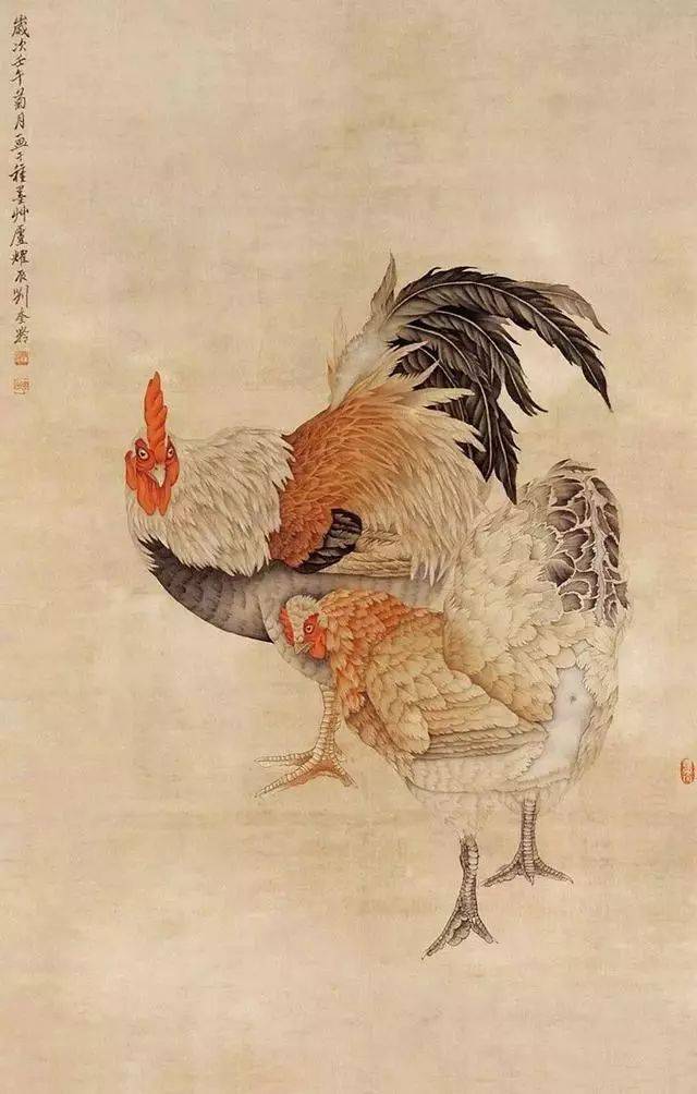 刘奎龄工笔作品集锦(100张高清大图!)_手机搜狐网