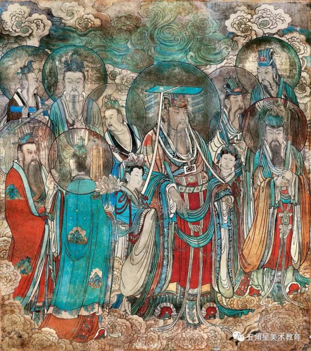 朝元图神仙介绍,朝元仙仗图和朝元图,朝元图人物介绍(第2页)_大山谷图库