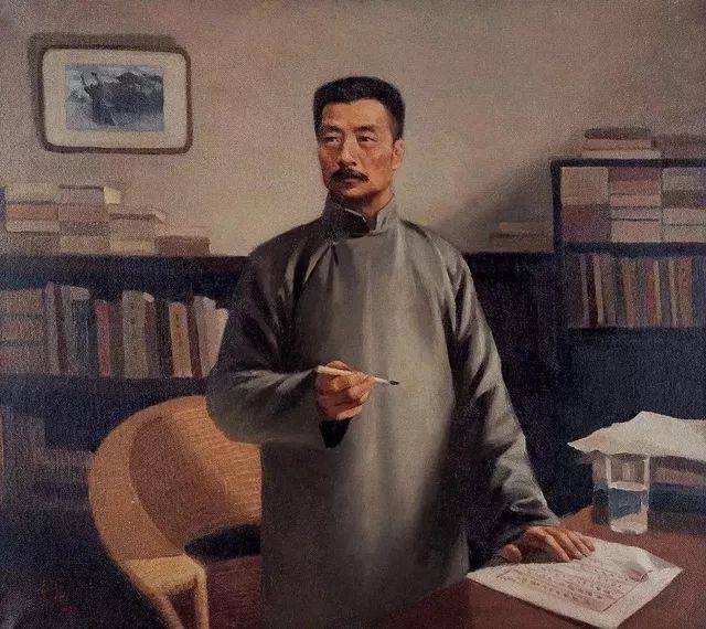 〇H026〇陶器 人物像 魯迅 ろじん ルー・シュン lu Xun 中国