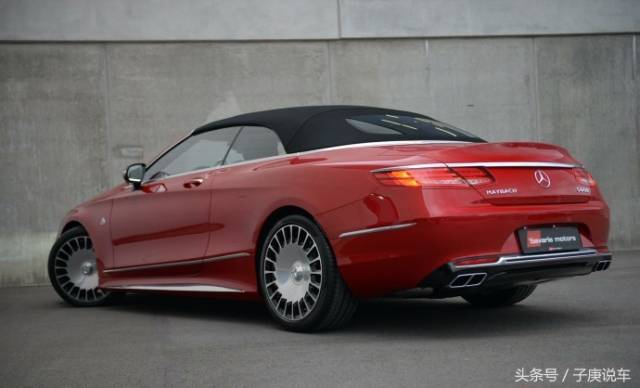 奔驰-迈巴赫 s650 cabriolet:全球限量300台的顶级豪华跑车