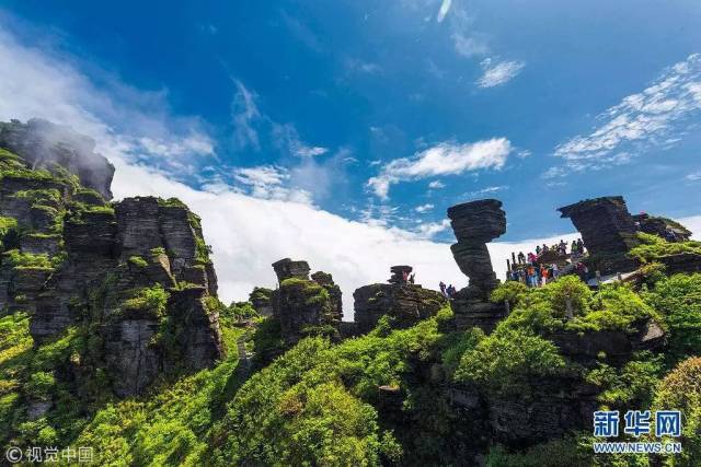 贵州铜仁梵净山风景区(图片:视觉中国)