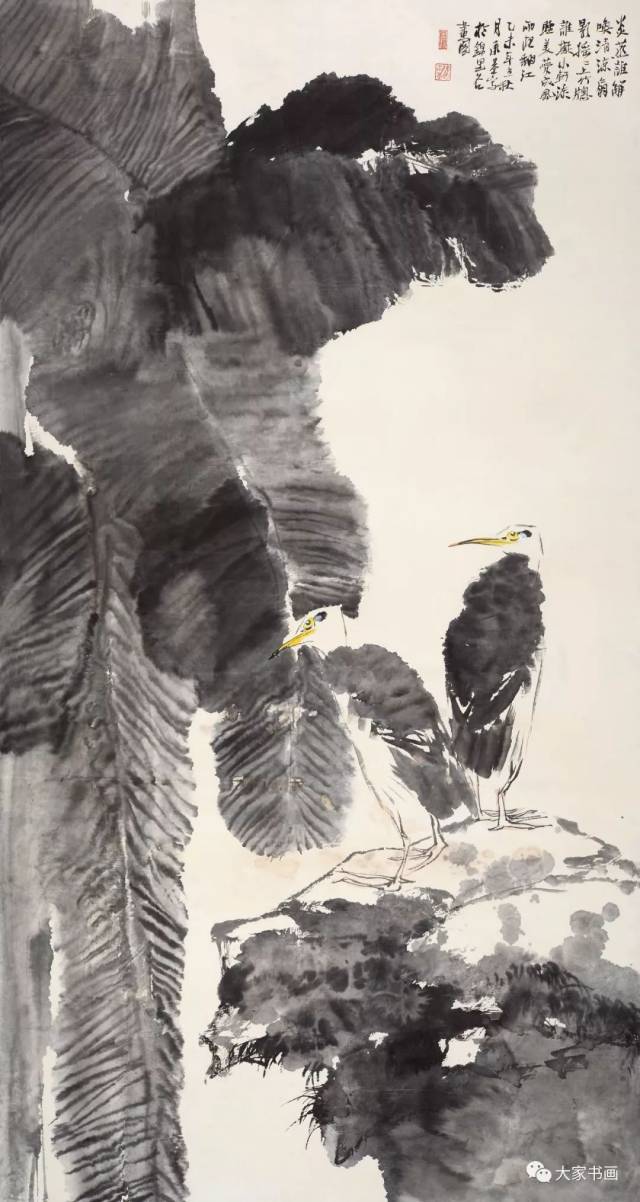 中国花鸟百家师古而化浑然天成陈承基