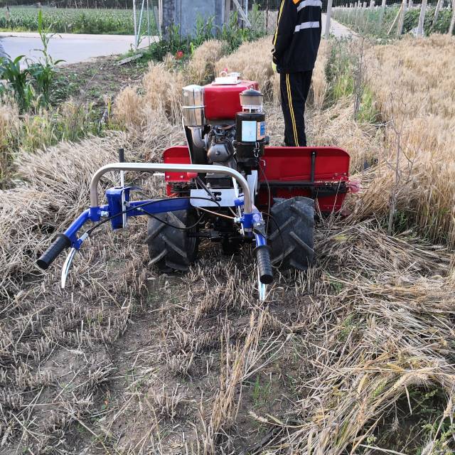 新型芝麻收割機 四輪象草收割機