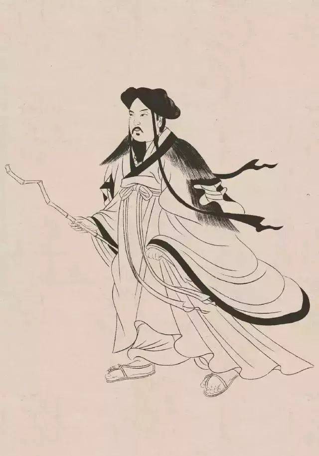 国画入门教程:白描人物线条练习