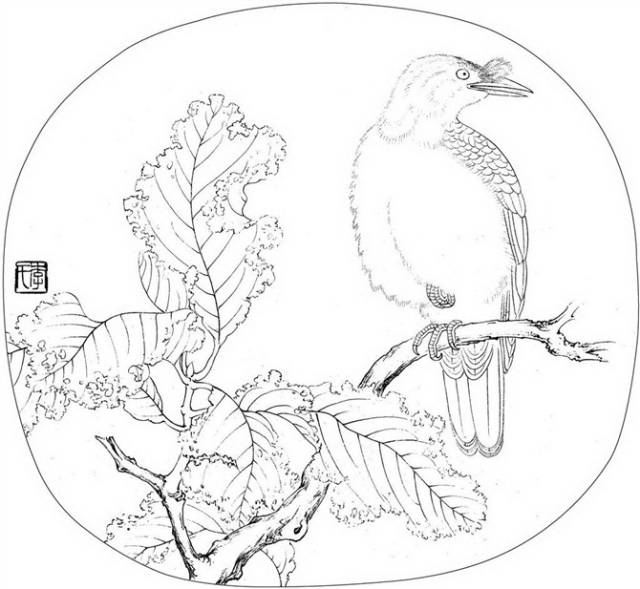 百花白描画稿赶紧收藏了