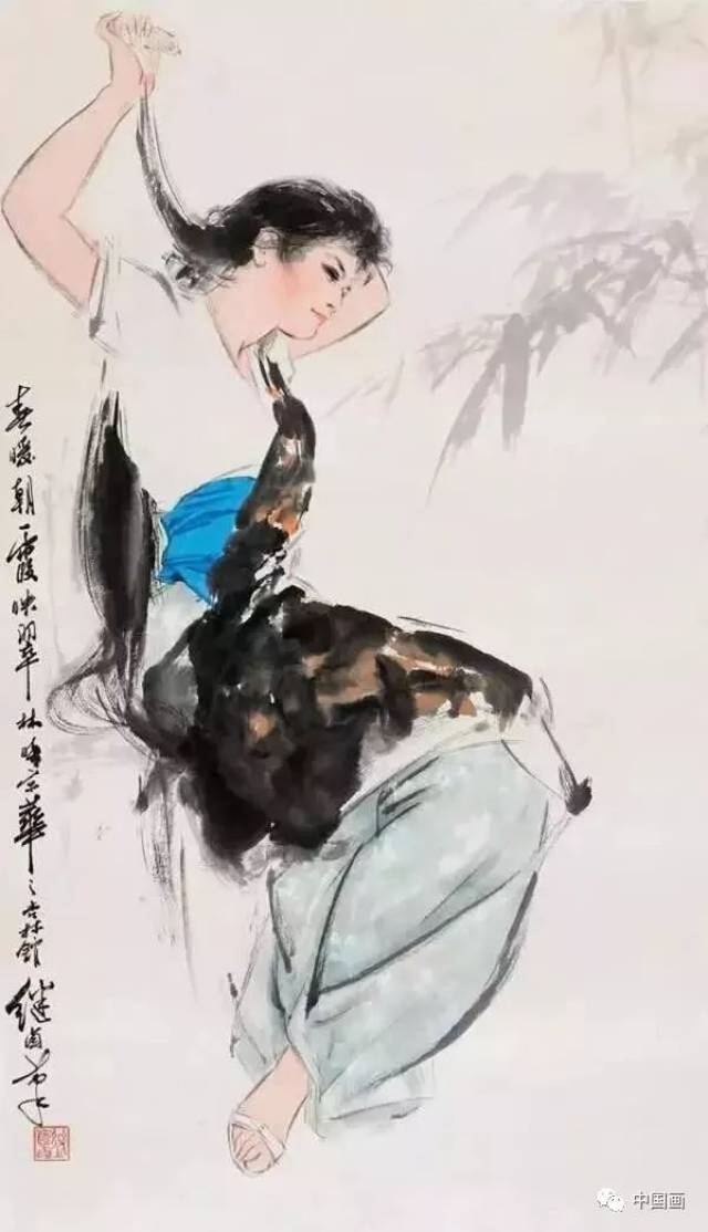 中国 美人画#353 中国 🎐 美人画#353