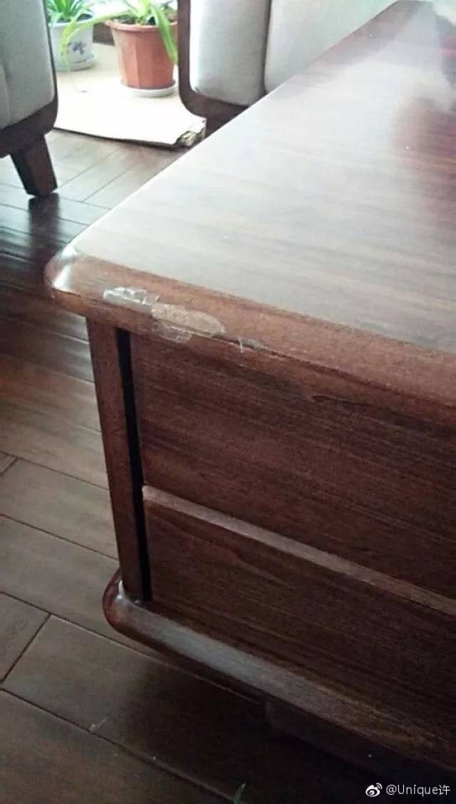 【3838110】家具送上门发现有破损,维修即可?