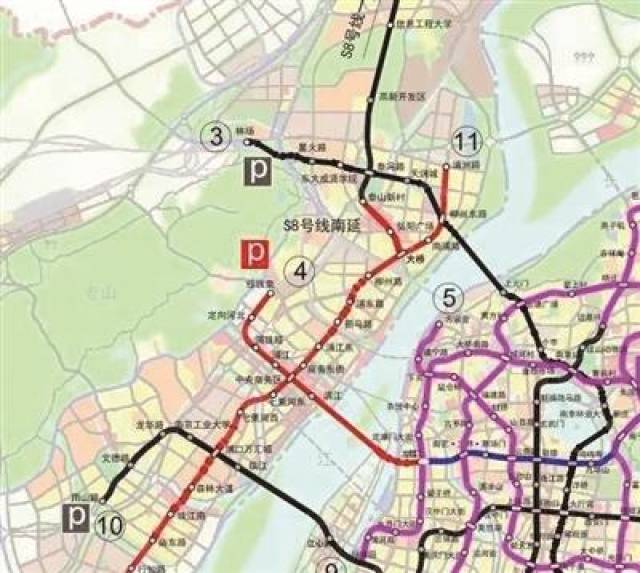 南京地铁4号线二期可能取消江心洲北站