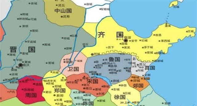 周朝分封的诸侯国,西周分封,周天子分封图(第4页)_大山谷图库