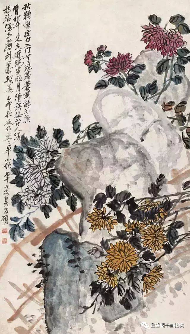 吳昌碩-花卉茶壺｜2013春拍- 帝圖拍賣- 領銜全台書畫文物類第一