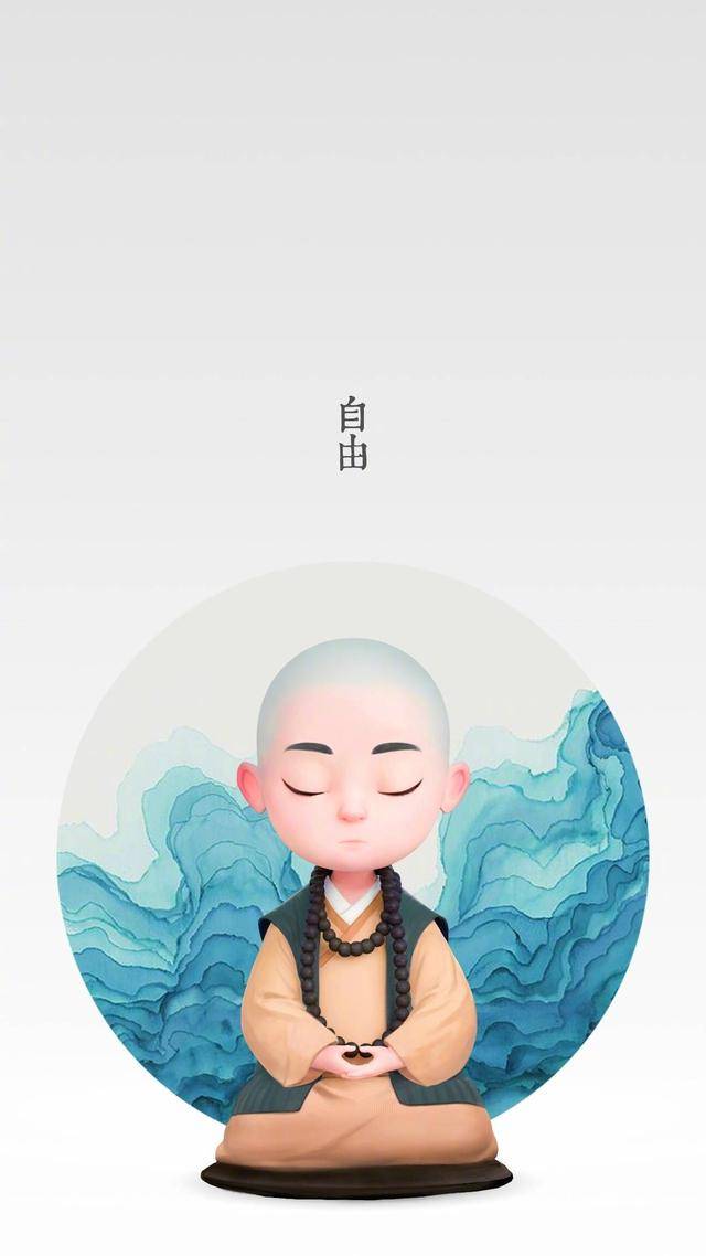 一禅小和尚图片 扎心图片