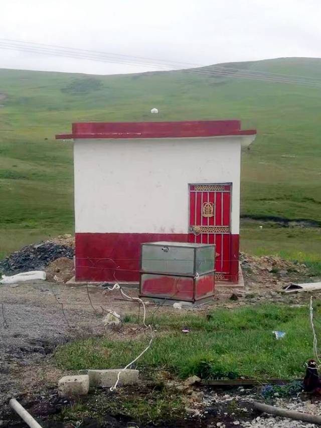牧区已建成的水井房
