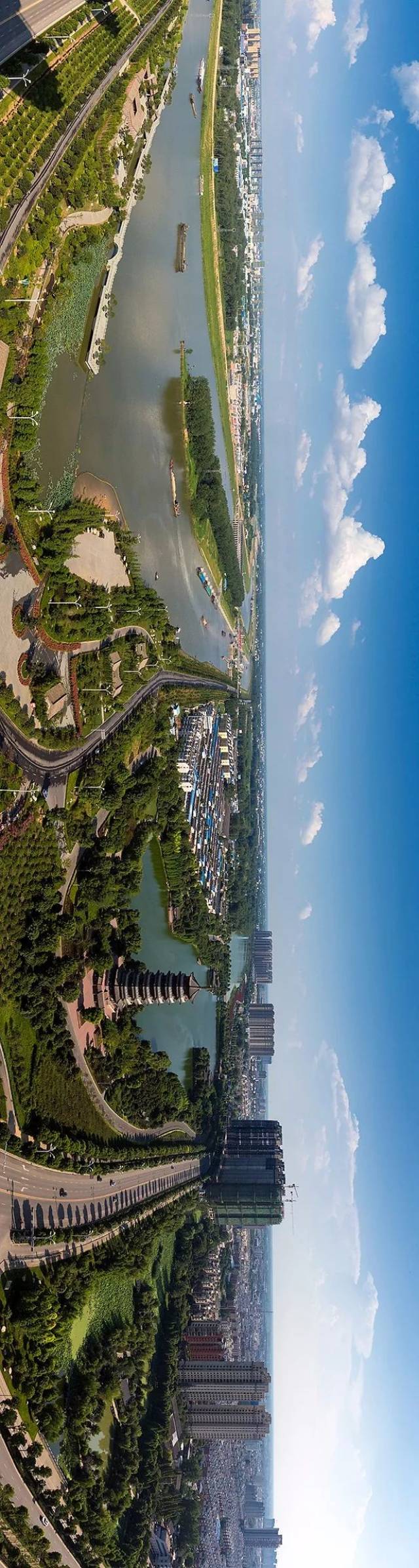 《颍上名片》之慎城全景图(5片)