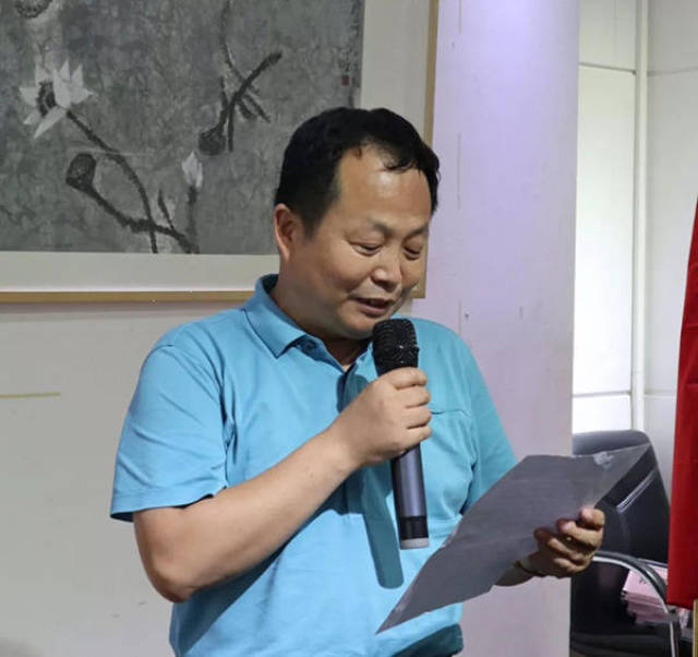 刘北大荷塘真相书画作品展隆重开幕