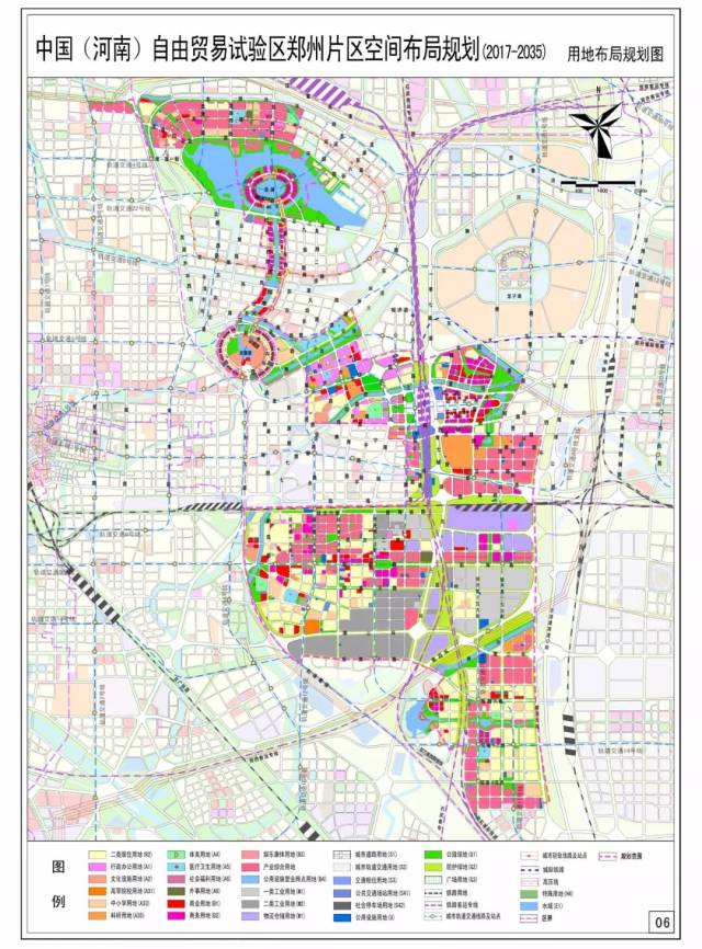 郑州自贸区范围地图图片
