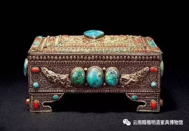 美術品 清時代 宮廷御蔵 神龍漆器 官箱 寶盒藏寶石 十八