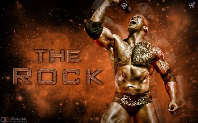 巨石,是他在 wwe(世界职业摔角联盟)的艺名 the rock的中文翻译.