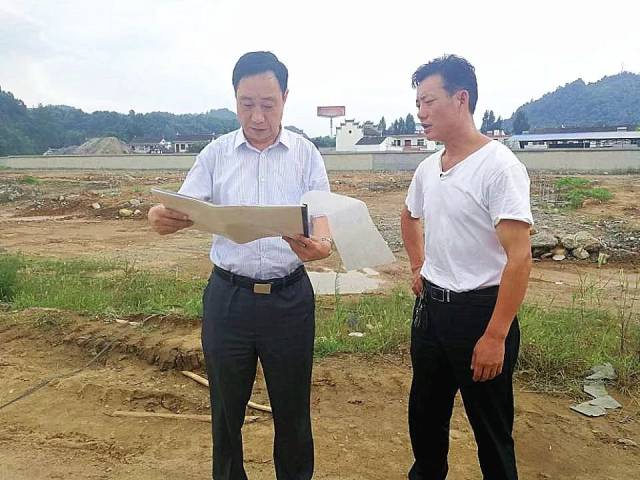 县委书记许水兆深入县域工业集中区检查项目建设工作