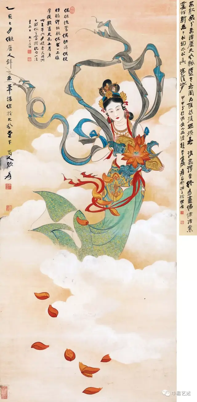 张大千最贵的十幅画，大开眼界！_搜狐网