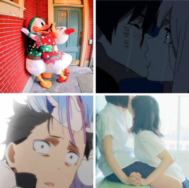 一吻定情-日本接吻日多图赏析