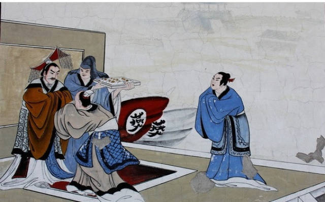 (燕昭王招贤 图片来源于百度图片)