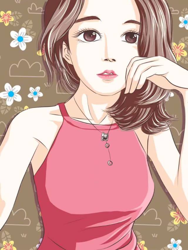 冯提莫晒自拍照被网友制作成动漫照对比以后风格完全不一样