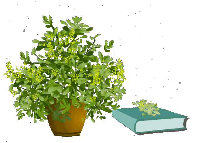 关于植物的现代诗插图图片