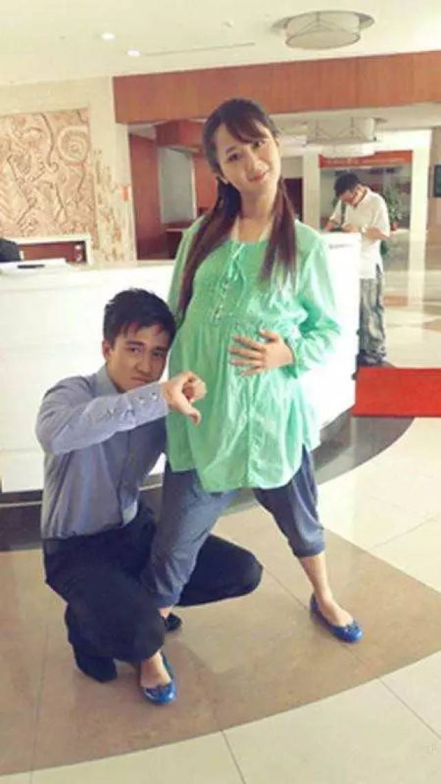 杨紫怀孕大肚照 宝宝图片