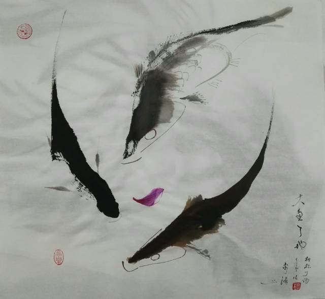水墨人生，游刃有余——著名画家金柏松系列作品一_搜狐网