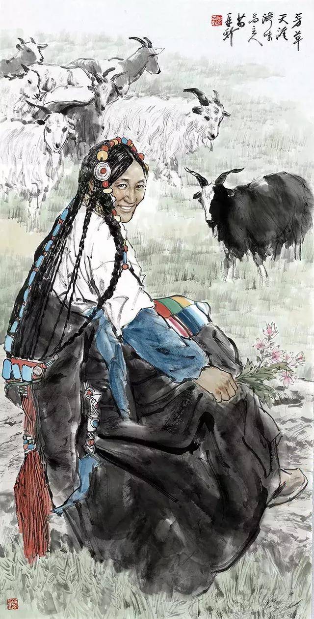 笔落匠心传写时代精神---著名军旅画家苗再新作品欣赏