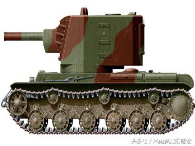 kv5重型坦克 在1941年苏德战争爆发至1943年底,kv型重型坦克都是苏联