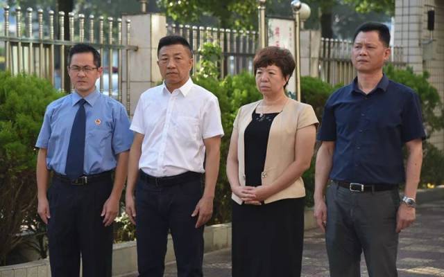 当天,将乐县委常委,政法委书记谢朝阳担任总指挥,院长王文光现场带队