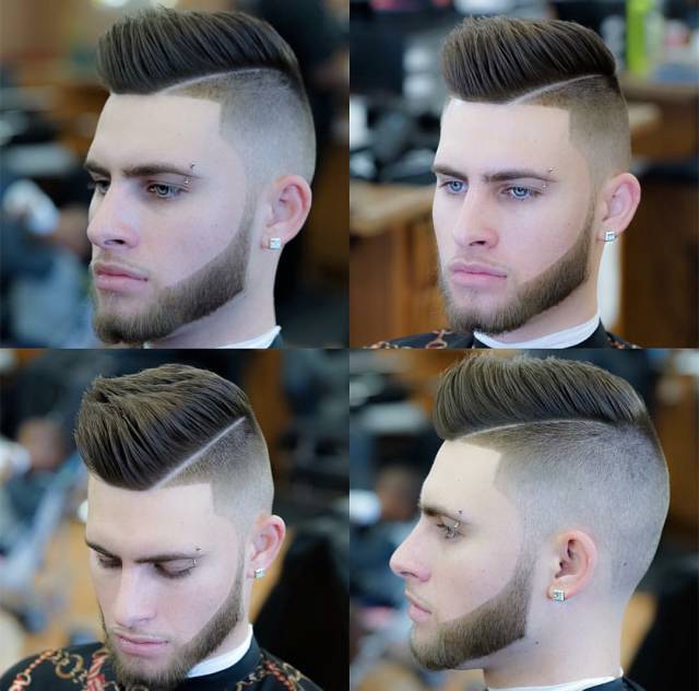 2018最新复古油头(男发)