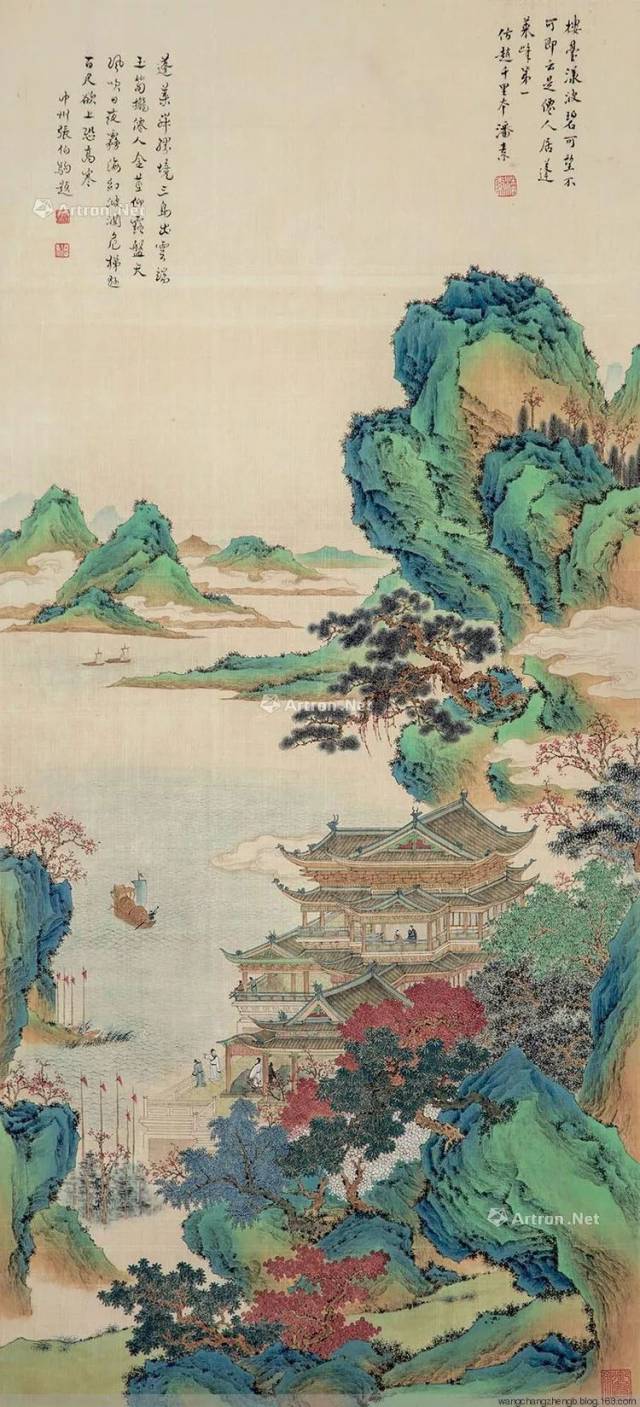 民国才女潘素山水画，张张精彩！_搜狐网
