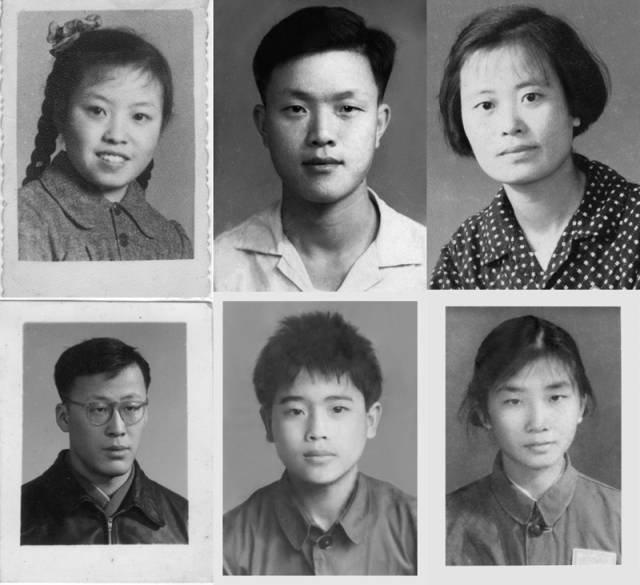 黑白90年代学生证件照图片