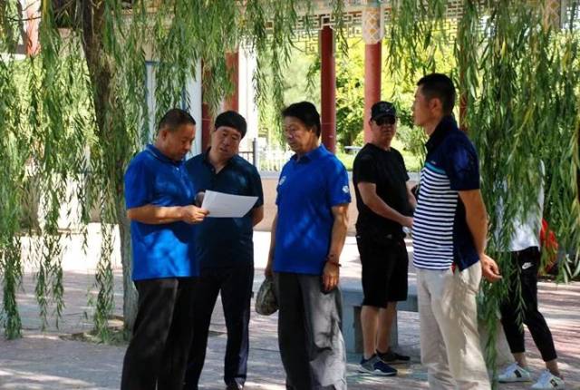 省社体中心主任高岩杰一行调研高台体育工作