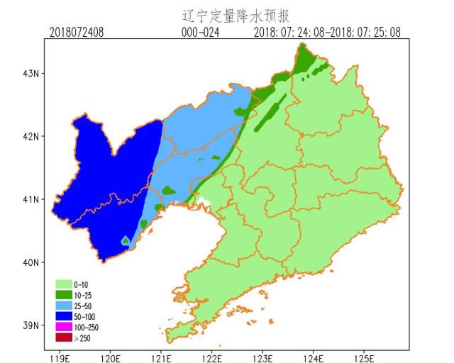 遼北的康平,昌圖以及 通遼的勝利農場,科左後旗, 吉林雙遼一帶的降雨