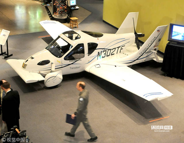 terrafugia量产飞行汽车将于2019年上市
