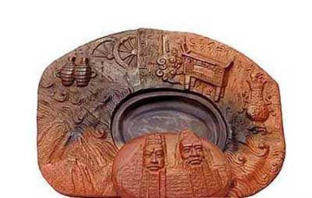 中国四大硯　澄泥硯　端渓硯　七福神　老坑　蓋台　唐物　時代物　 硯箱　古美術 中国四大硯 澄泥硯 端渓硯 七福神 老坑 蓋台 唐物 時代物 硯箱 古美術