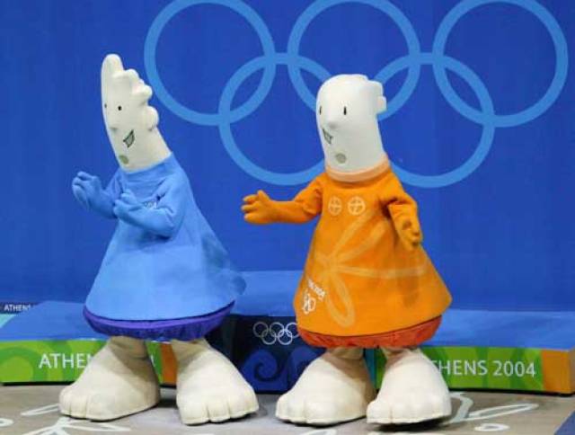 雅典奥运会吉祥物图片图片
