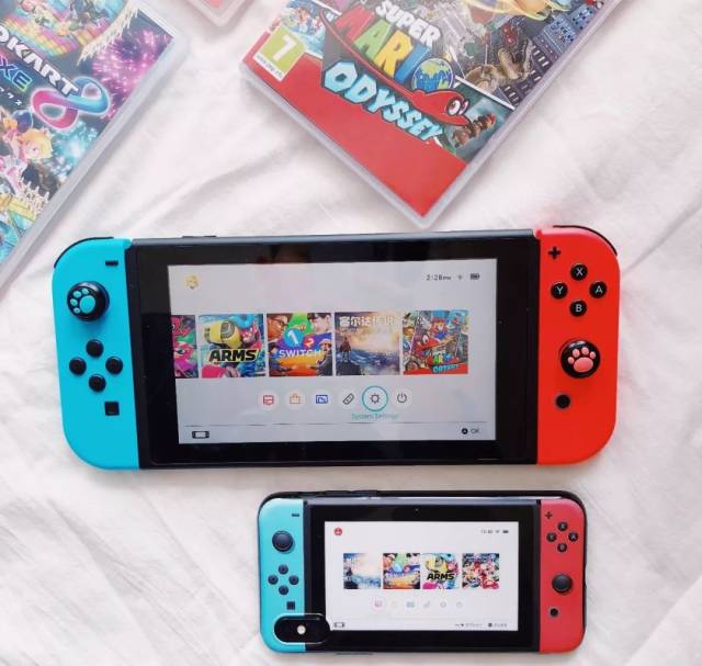 switch通过硬件之间不同的组合,目前主要有三种玩法.